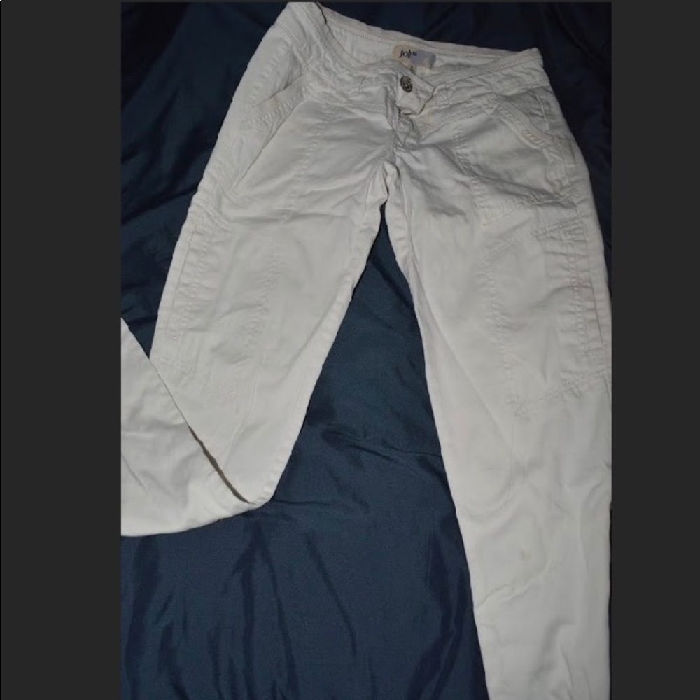 Size 3 Jolt white Skinny jeans